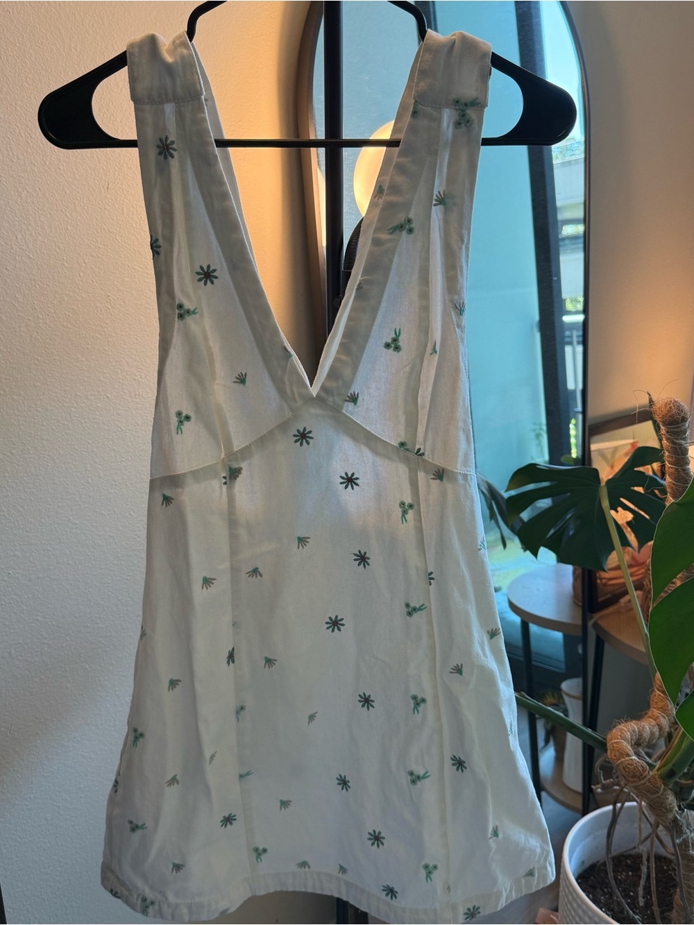 Free People Corrine Denim Shift Dress (size S)